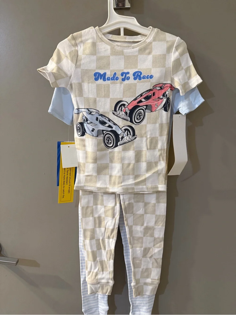 2 sets of Hot Wheels Boys Pajamas Size 4T NWT!